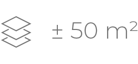 50 m²