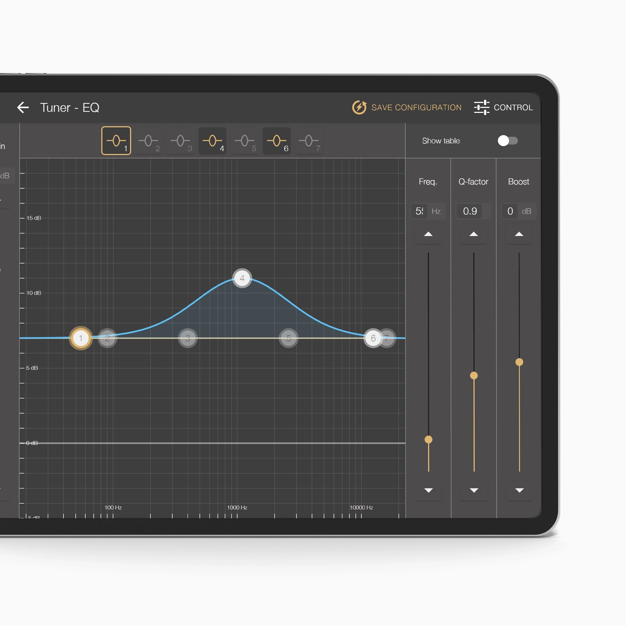 AUDAC Touch™ uyumlu