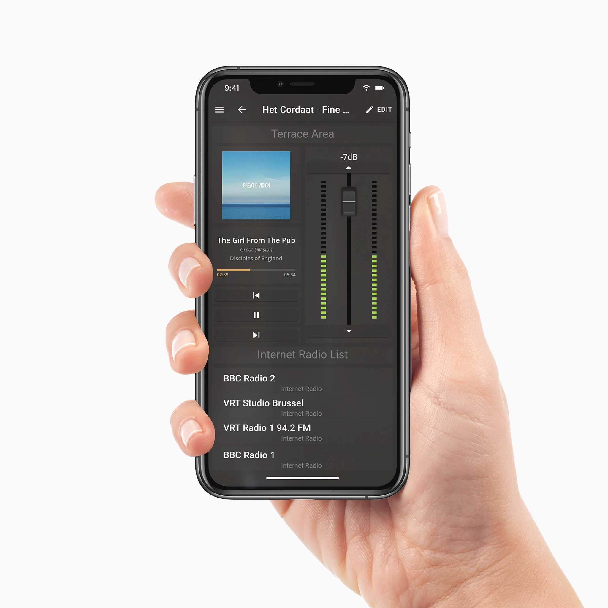 AUDAC Touch™ uyumlu